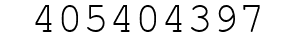 Number 405404397.