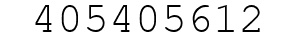 Number 405405612.