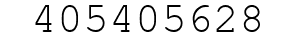 Number 405405628.