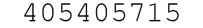 Number 405405715.