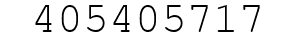 Number 405405717.