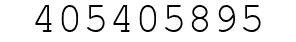 Number 405405895.