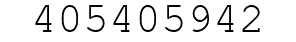Number 405405942.