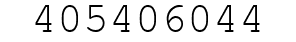 Number 405406044.