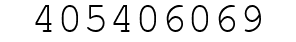 Number 405406069.