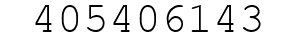 Number 405406143.