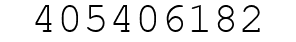 Number 405406182.
