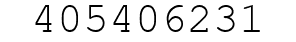 Number 405406231.