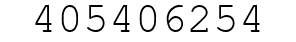 Number 405406254.