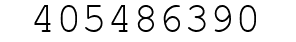 Number 405486390.