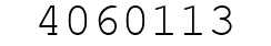 Number 4060113.