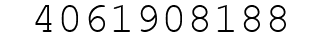 Number 4061908188.