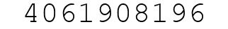 Number 4061908196.