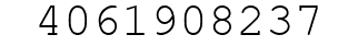 Number 4061908237.