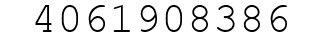 Number 4061908386.
