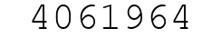 Number 4061964.