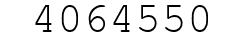 Number 4064550.