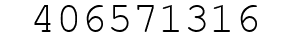 Number 406571316.