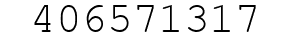 Number 406571317.