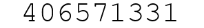 Number 406571331.