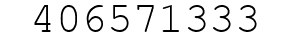 Number 406571333.