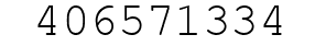 Number 406571334.