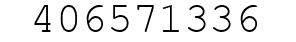 Number 406571336.