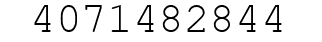 Number 4071482844.