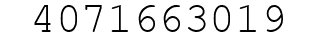 Number 4071663019.