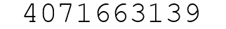 Number 4071663139.