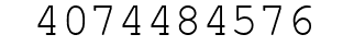 Number 4074484576.
