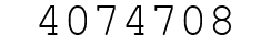 Number 4074708.