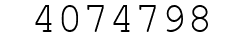 Number 4074798.