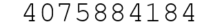 Number 4075884184.