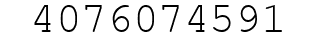 Number 4076074591.