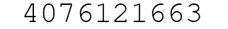Number 4076121663.