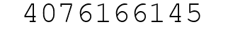 Number 4076166145.