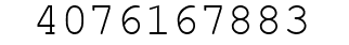 Number 4076167883.