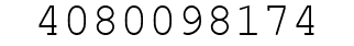 Number 4080098174.