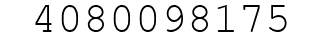 Number 4080098175.