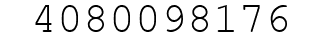 Number 4080098176.