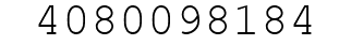 Number 4080098184.