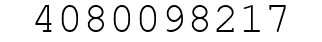 Number 4080098217.
