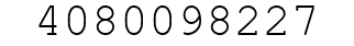 Number 4080098227.