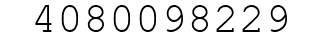 Number 4080098229.
