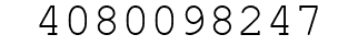 Number 4080098247.