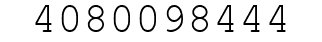 Number 4080098444.