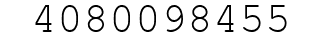 Number 4080098455.