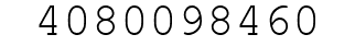 Number 4080098460.