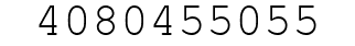 Number 4080455055.